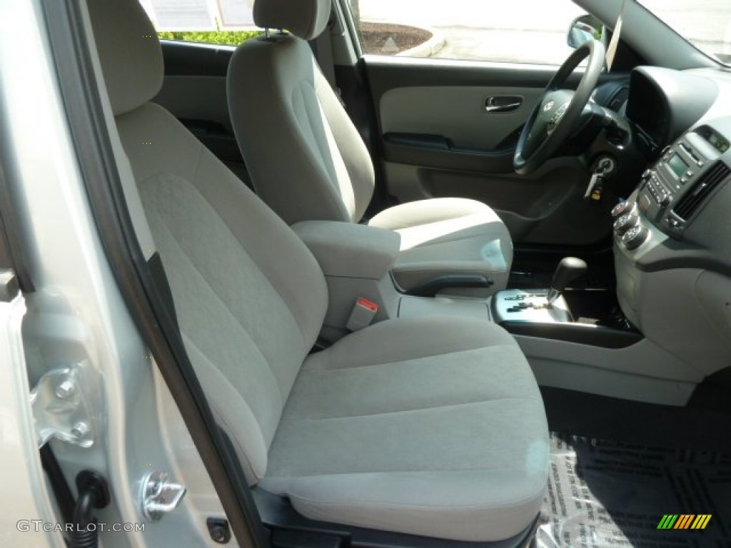 2009 Elantra GLS Sedan - Quicksilver / Gray photo #11