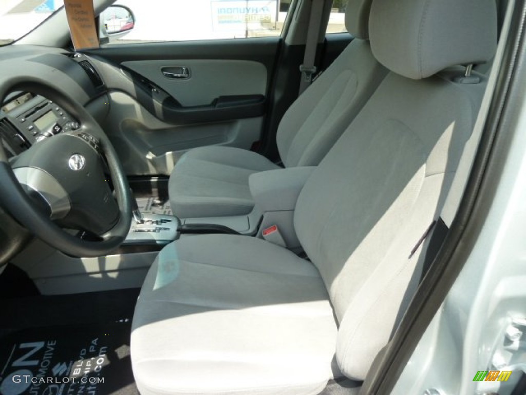 2009 Elantra GLS Sedan - Quicksilver / Gray photo #16