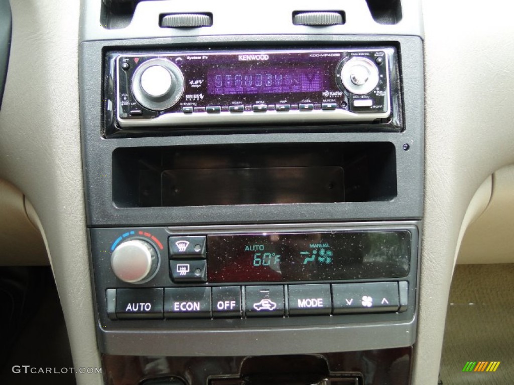 2003 Maxima GLE - Merlot Red / Blond photo #20