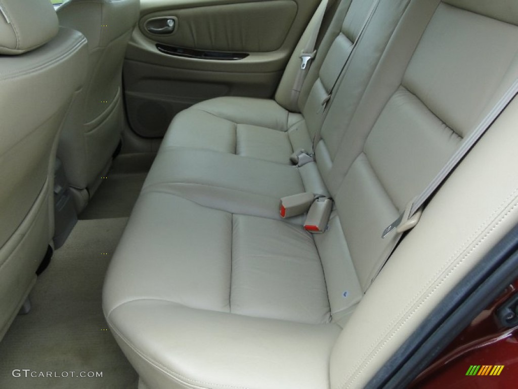2003 Maxima GLE - Merlot Red / Blond photo #26