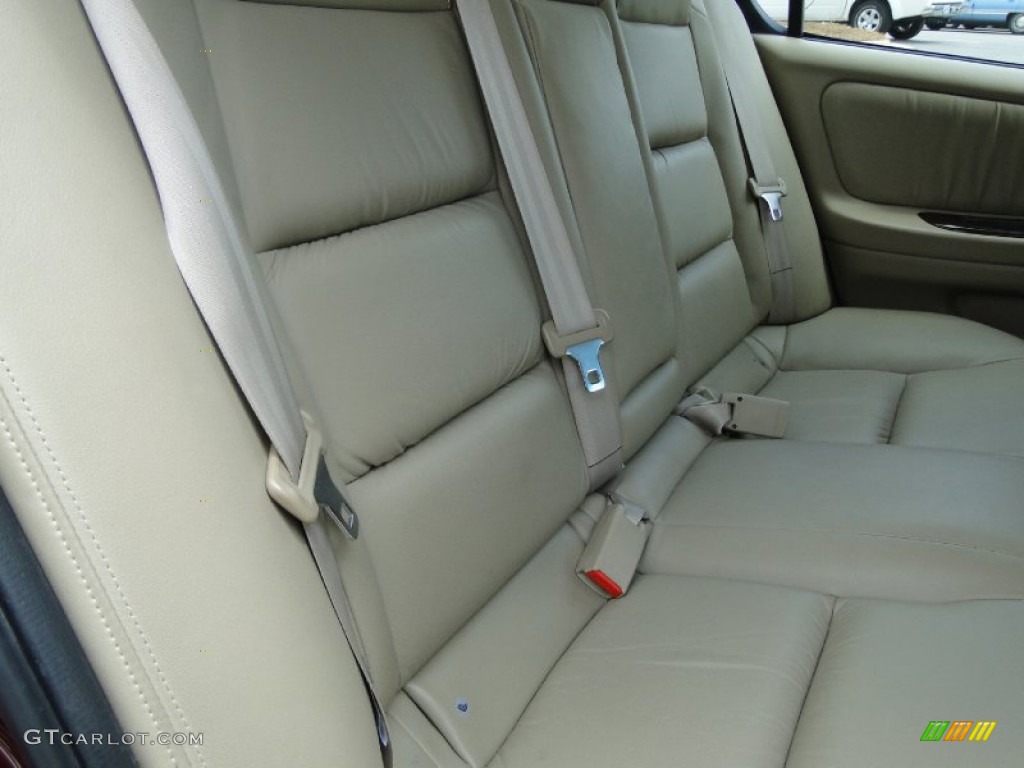 2003 Maxima GLE - Merlot Red / Blond photo #29