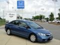 Atomic Blue Metallic - Civic DX-VP Sedan Photo No. 2