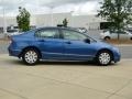 Atomic Blue Metallic - Civic DX-VP Sedan Photo No. 4