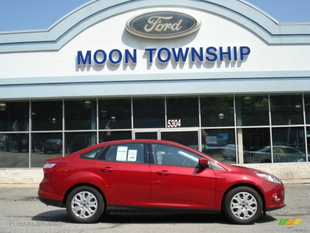 Red Candy Metallic Ford Focus