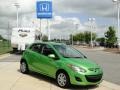 2012 Spirted Green Metallic Mazda MAZDA2 Sport  photo #2