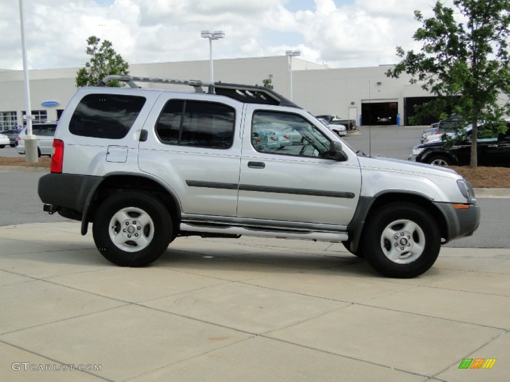 2002 Xterra XE V6 - Silver Ice Metallic / Gray Celadon photo #4