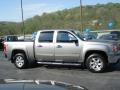 2008 Steel Gray Metallic GMC Sierra 1500 SLE Crew Cab 4x4  photo #5