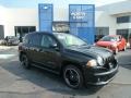 Brilliant Black Crystal Pearl 2009 Jeep Compass Rallye