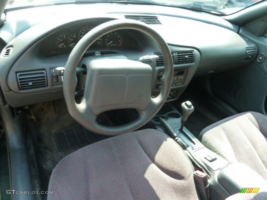 2001 Cavalier Z24 Coupe - Dark Colorado Green Metallic / Graphite photo #10