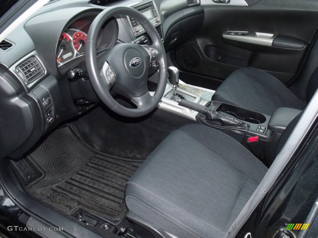 2009 Subaru Impreza 2.5 GT Sedan Interior Color Photos