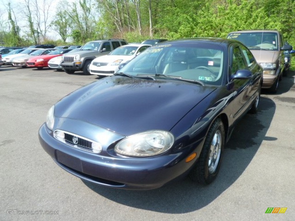 1999 Sable LS Sedan - Graphite Blue Metallic / Medium Graphite photo #4