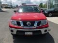 2011 Red Alert Nissan Frontier SV V6 King Cab 4x4  photo #2