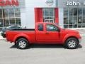 2011 Red Alert Nissan Frontier SV V6 King Cab 4x4  photo #12