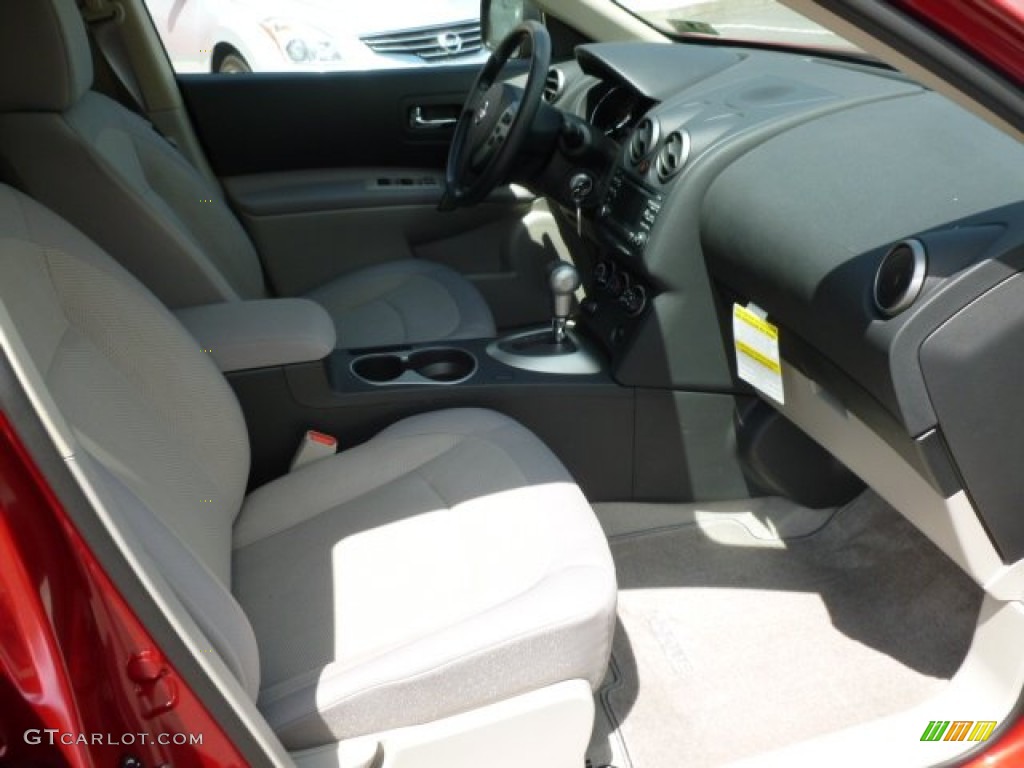 2012 Rogue S Special Edition AWD - Cayenne Red / Gray photo #10