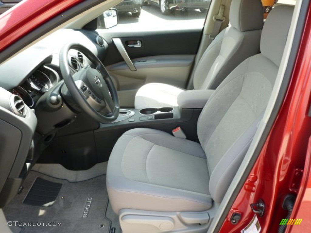 2012 Rogue S Special Edition AWD - Cayenne Red / Gray photo #16