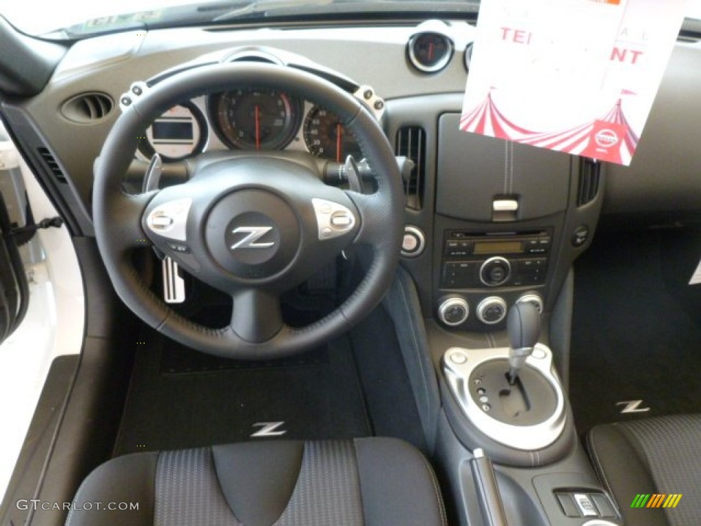 2012 370Z Roadster - Pearl White / Black photo #14