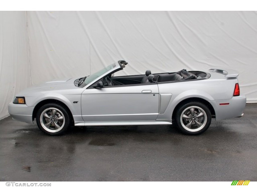 Silver Metallic 2003 Ford Mustang GT Convertible Exterior Photo #64801836