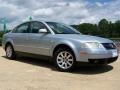 2002 Blue Silver Metallic Volkswagen Passat GLS Sedan  photo #37