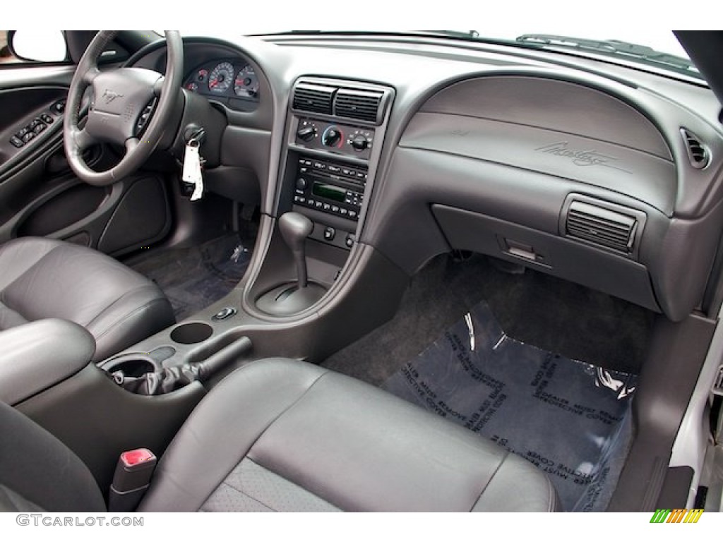 2003 Mustang GT Convertible - Silver Metallic / Dark Charcoal photo #22