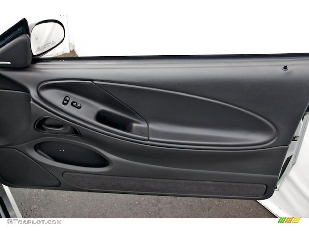2003 Ford Mustang GT Convertible Dark Charcoal Door Panel Photo #64801917
