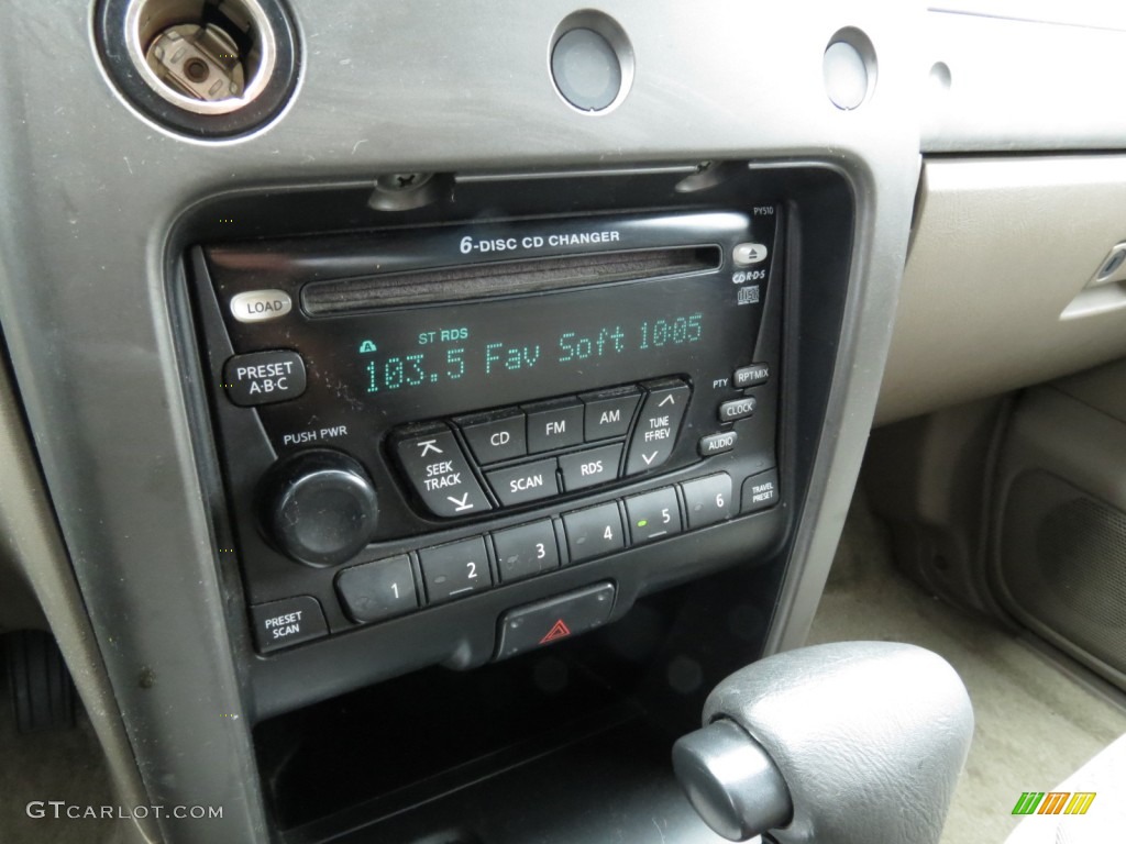 2003 Nissan Frontier SE V6 Crew Cab Audio System Photos