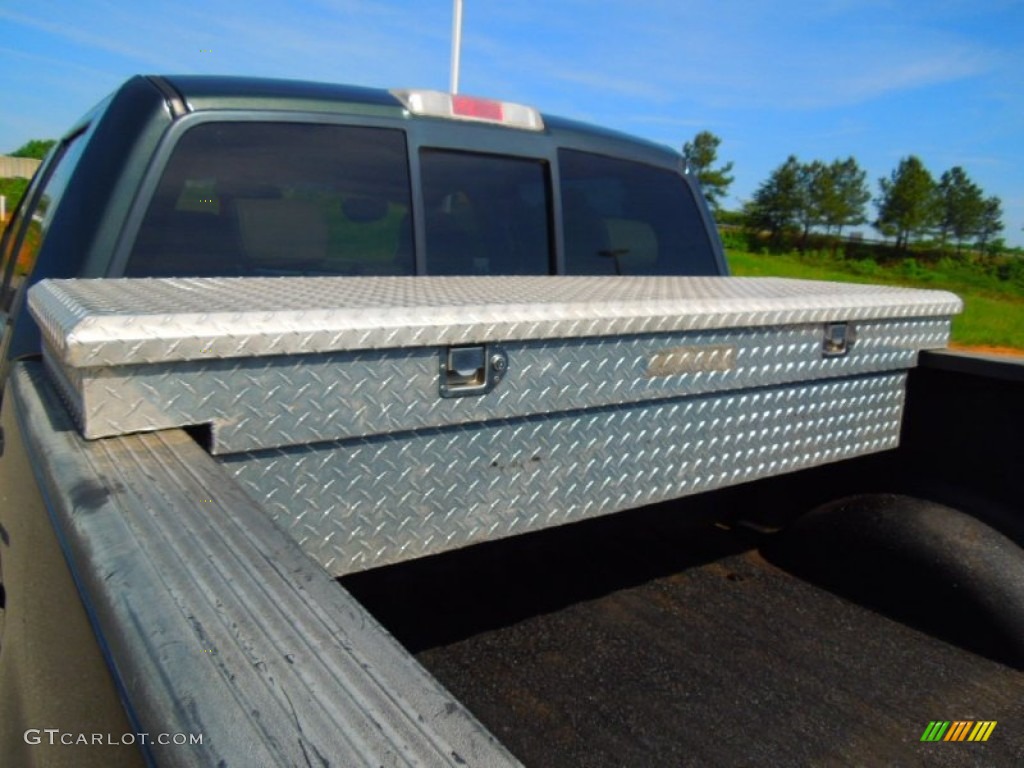 2004 F150 Lariat SuperCrew 4x4 - Aspen Green Metallic / Tan photo #22