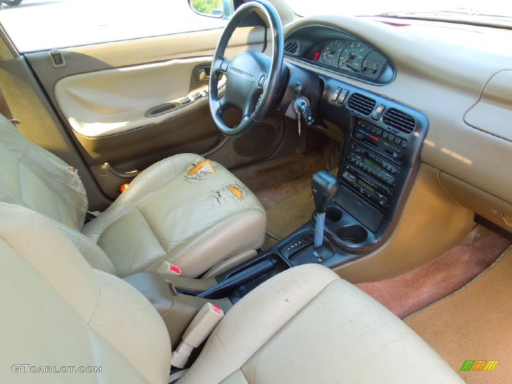 1996 626 ES V6 - Hunter Green Mica / Beige photo #22