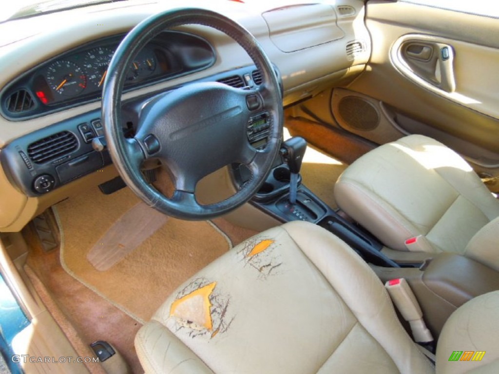 1996 626 ES V6 - Hunter Green Mica / Beige photo #26