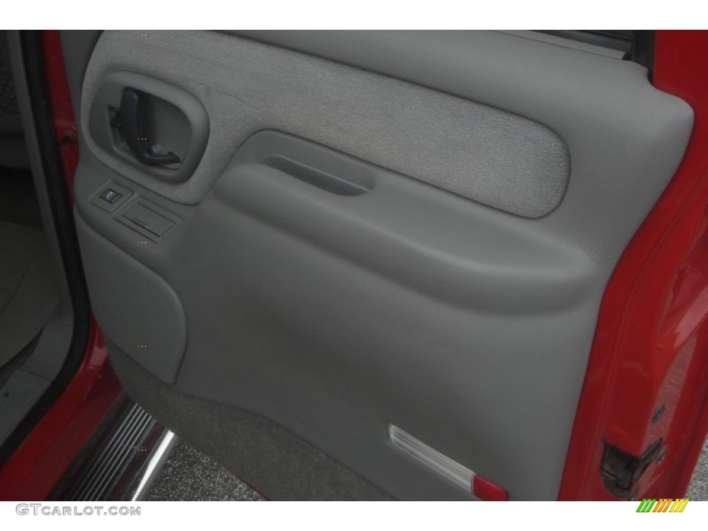 1999 Sierra 3500 SLT Crew Cab Dually - Fire Red / Gray photo #44