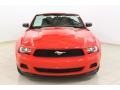 Race Red 2012 Ford Mustang V6 Convertible Exterior