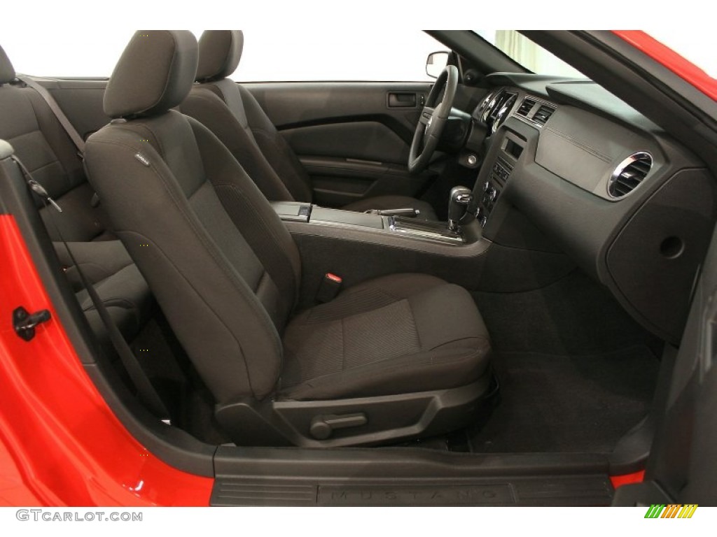 2012 Mustang V6 Convertible - Race Red / Charcoal Black photo #22