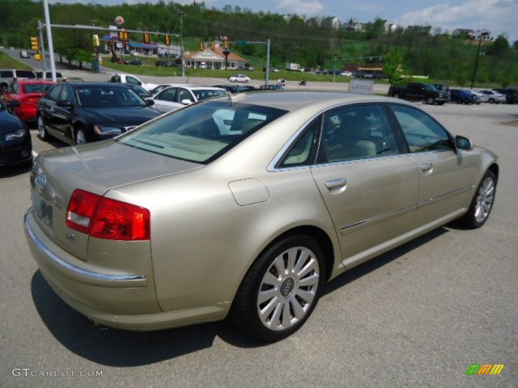 Platinum Beige Pearl Effect 2006 Audi A8 L 4.2 quattro Exterior Photo #64809121