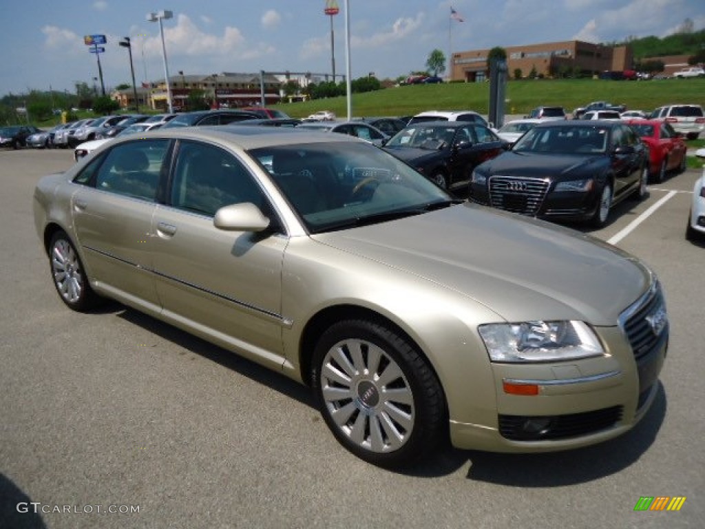 Platinum Beige Pearl Effect 2006 Audi A8 L 4.2 quattro Exterior Photo #64809127