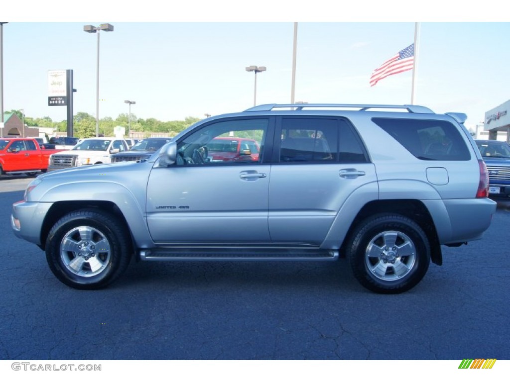 2004 4Runner Limited 4x4 - Titanium Metallic / Stone photo #5