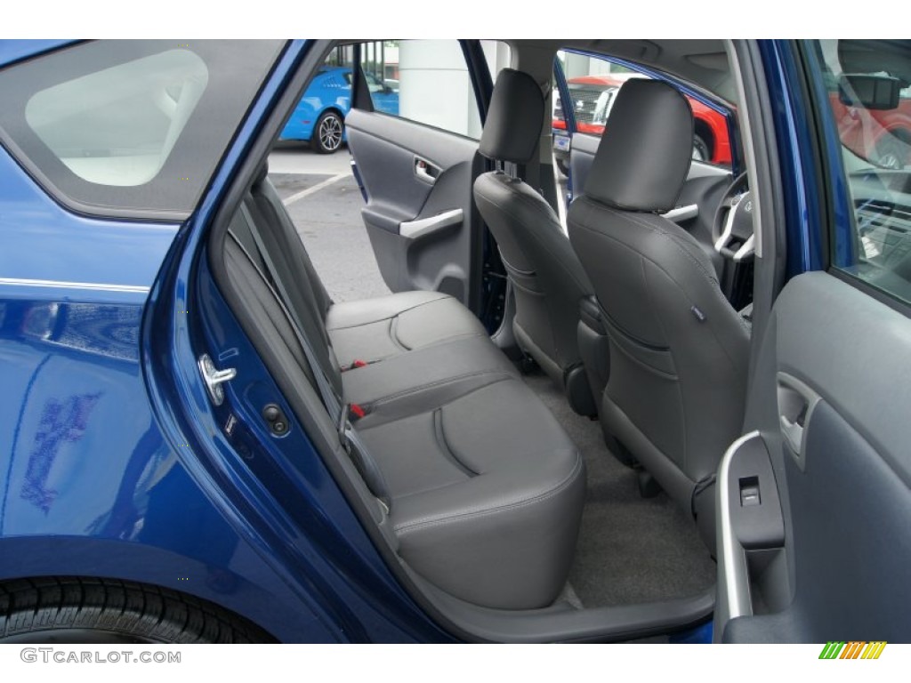 2010 Prius Hybrid V - Blue Ribbon Metallic / Dark Gray photo #11