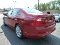 2010 Sangria Red Metallic Ford Fusion SE V6  photo #2