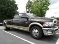 2011 Rugged Brown Pearl Dodge Ram 3500 HD Laramie Crew Cab Dually  photo #4