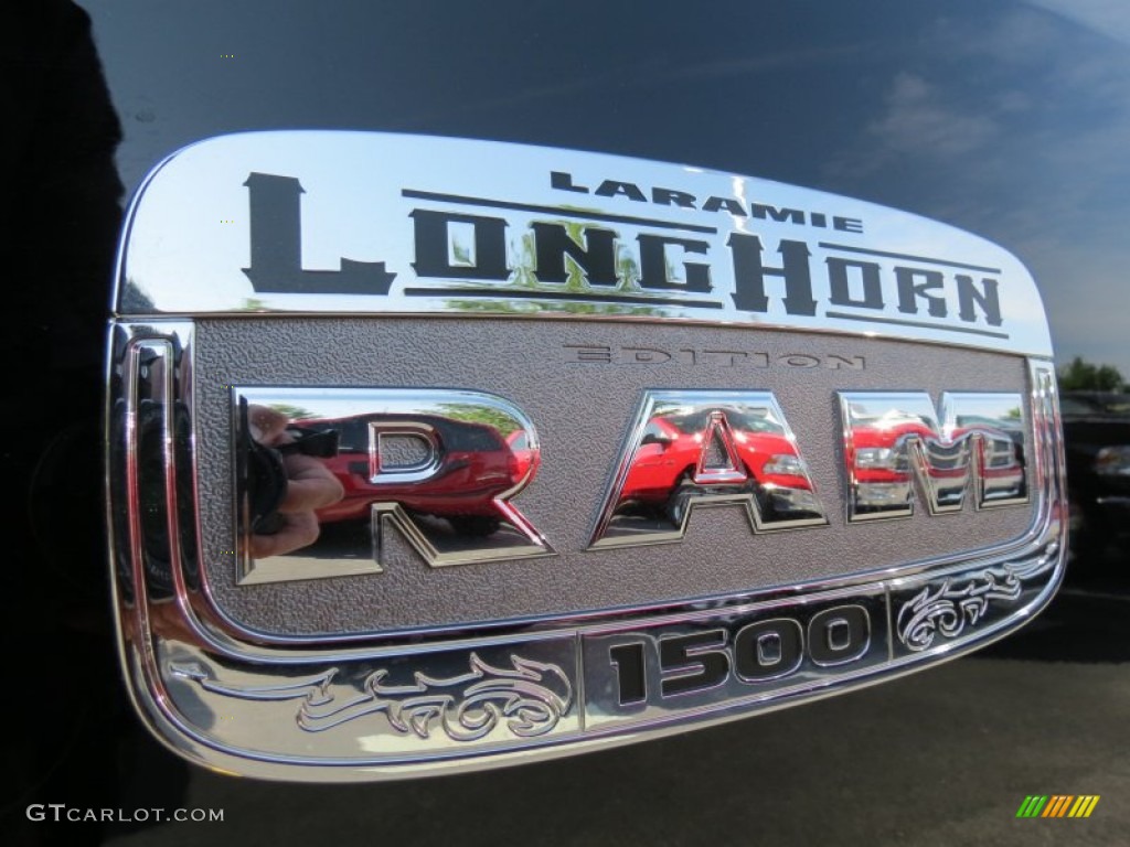 2012 Dodge Ram 1500 Laramie Longhorn Crew Cab Marks and Logos Photo #64811747