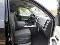 2012 Black Dodge Ram 1500 Big Horn Quad Cab  photo #9