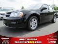 2012 Black Dodge Avenger SXT  photo #1