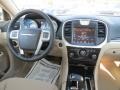 Black/Light Frost Beige 2012 Chrysler 300 Standard 300 Model Dashboard