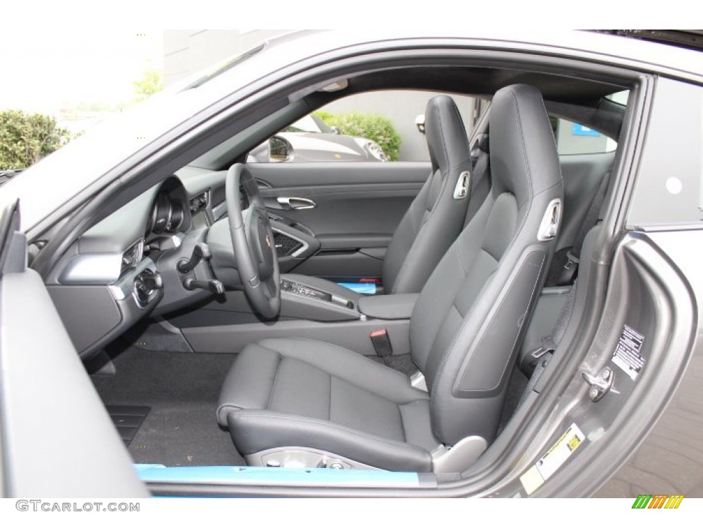 Black Interior 2012 Porsche New 911 Carrera Coupe Photo #64814873