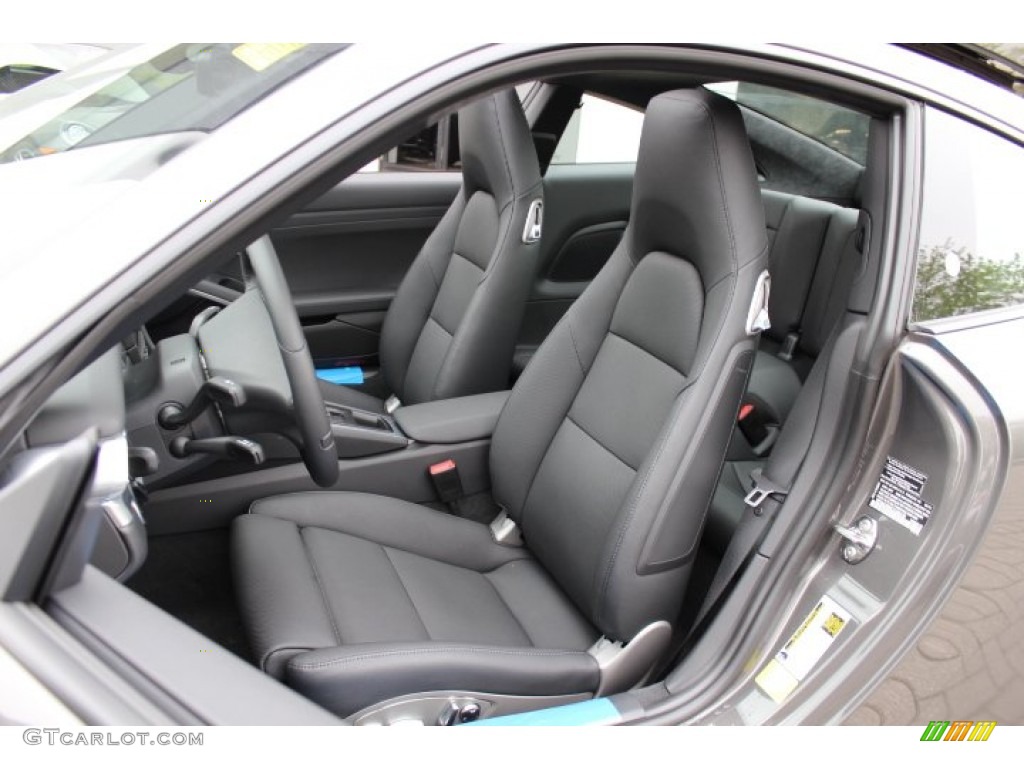 Black Interior 2012 Porsche New 911 Carrera Coupe Photo #64814876