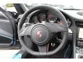 Black 2012 Porsche New 911 Carrera Coupe Steering Wheel