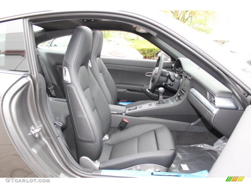 Black Interior 2012 Porsche New 911 Carrera Coupe Photo #64814912