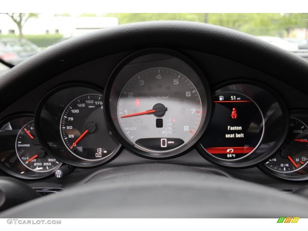 2012 Porsche Panamera S Hybrid Gauges Photos