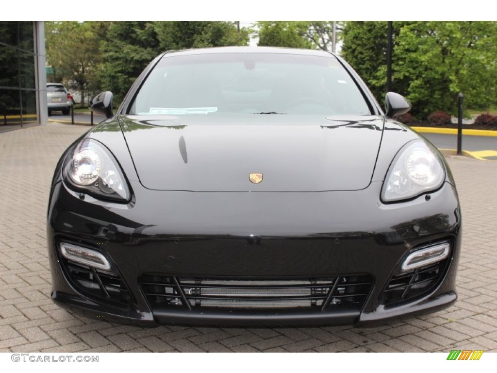 Basalt Black Metallic 2013 Porsche Panamera GTS Exterior Photo #64815143