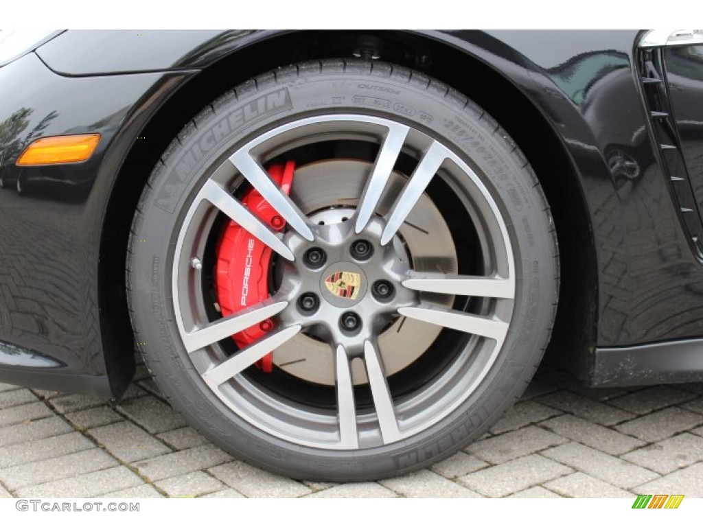 2013 Panamera GTS - Basalt Black Metallic / Black w/Alcantara photo #33