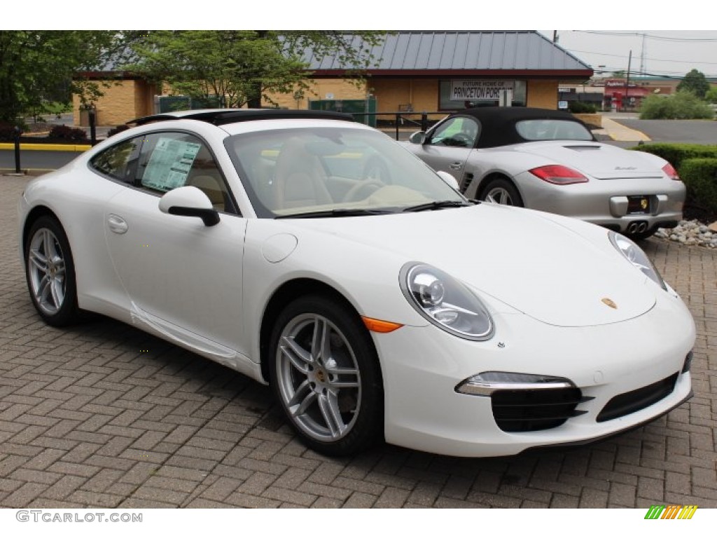 Carrara White 2012 Porsche New 911 Carrera Coupe Exterior Photo #64815356