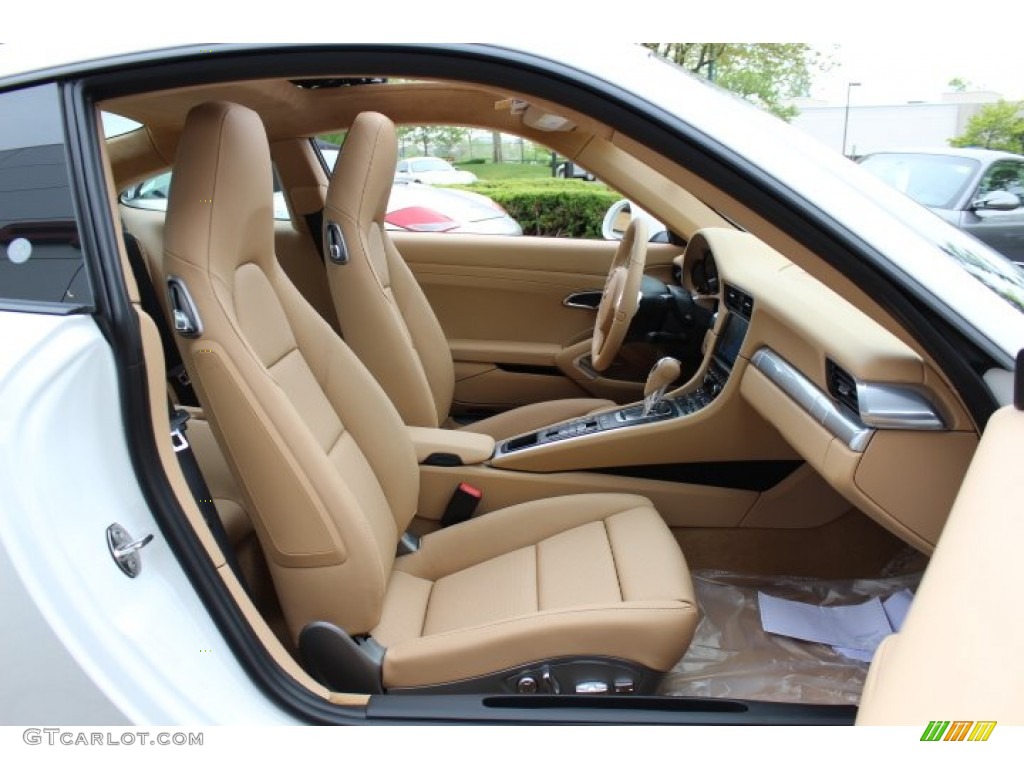 Luxor Beige Interior 2012 Porsche New 911 Carrera Coupe Photo #64815431